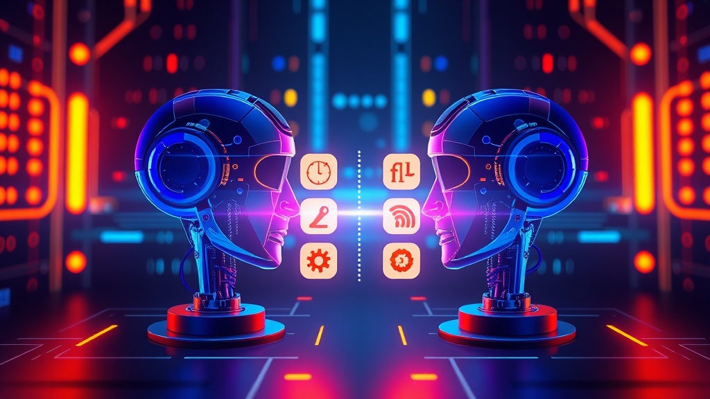 Comparison graphic of two advanced AI models, Gemini 3 Flash and GPT-5.2, side-by-side with icons representing speed, cost, quality, and creativity for content creation.