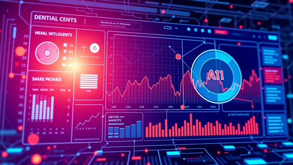 A sophisticated digital dashboard displaying interconnected data points and AI-driven insights, symbolizing the transition from traditional performance marketing to precision intelligence.