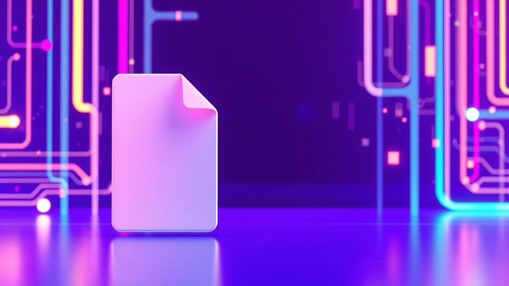 A blank document icon symbolizing a missing content title, highlighting the need for a topic to begin content creation.