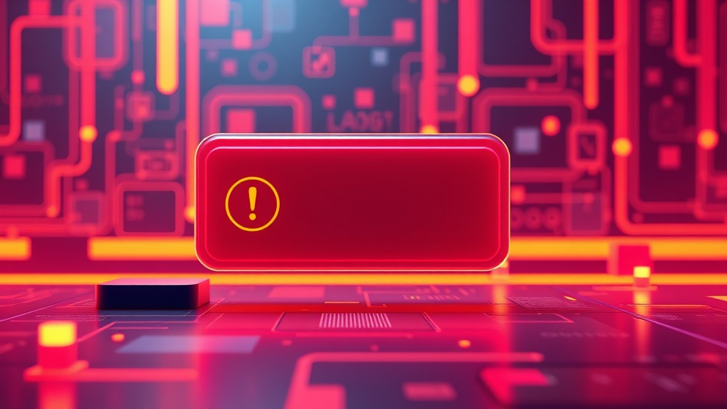 Error icon indicating missing input for content generation