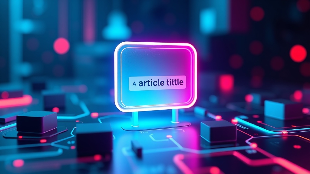 An error icon symbolizing a missing input, indicating that no article title was provided for content generation.