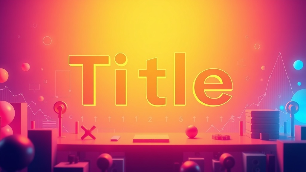 The Critical Imperative of a Defined Title in Advanced Content Generation