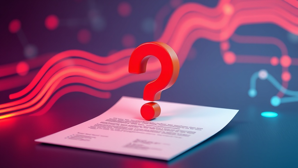 Placeholder image: A question mark over an empty document, signifying missing information