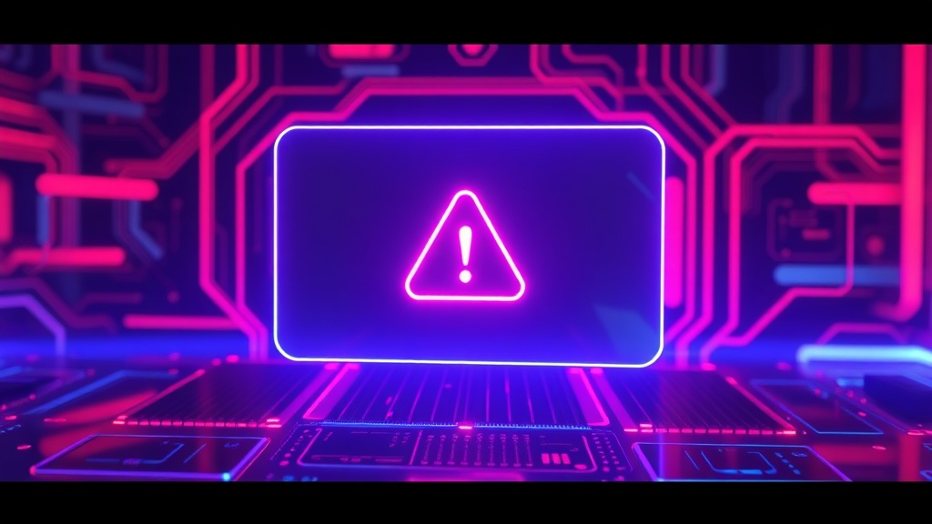 Error symbol indicating missing information or a prompt error